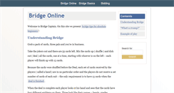 Desktop Screenshot of bridge-captain.com